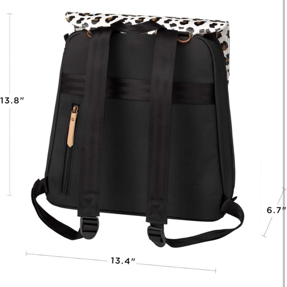 Petunia pickle bottom meta backpack moon leopard diaper bag - Picture 7 of 8